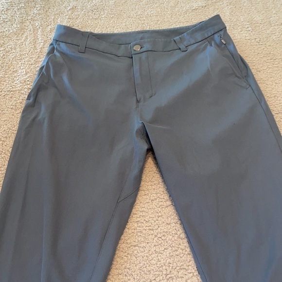 Lululemon Commission Pant Classic *Swift Cotton 35"size 32 color blue - Picture 4 of 8